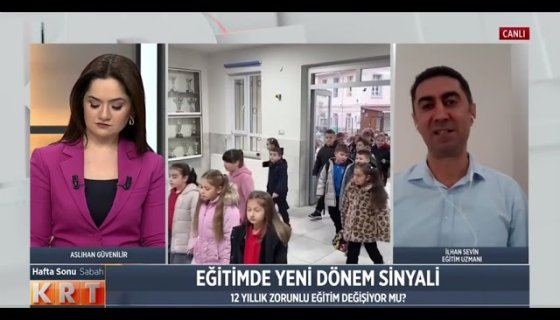 4+4+4 Eğitim sistemi değişiyor mu, liseler 3 yıl mı olacak? Aslıhan Güvenilir ile Hafta Sonu Sabah - İlhan Sevin